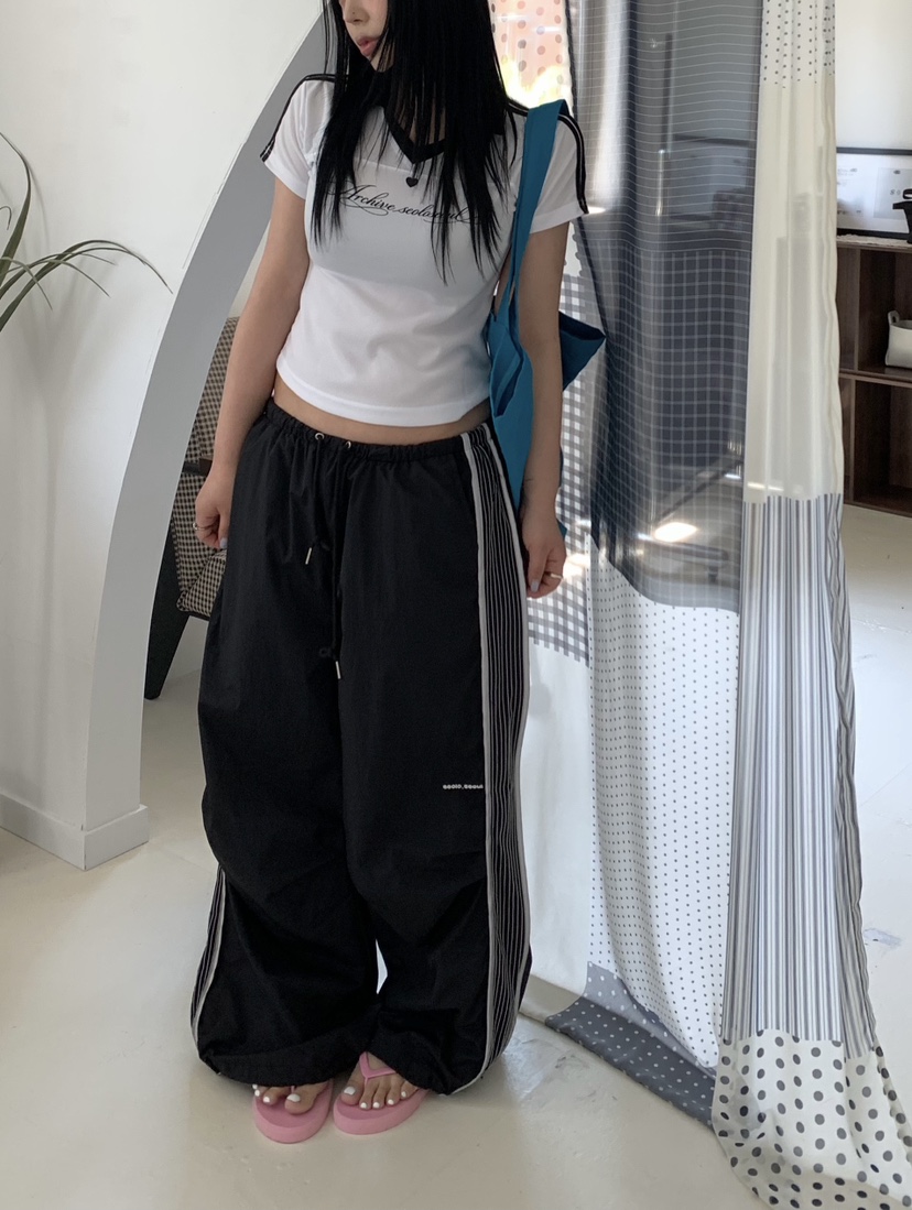 SEOLO韓國代購女士新款休閑時尚人氣26夏季熱賣推薦休閑褲Seolo seoul休閑褲圖色3