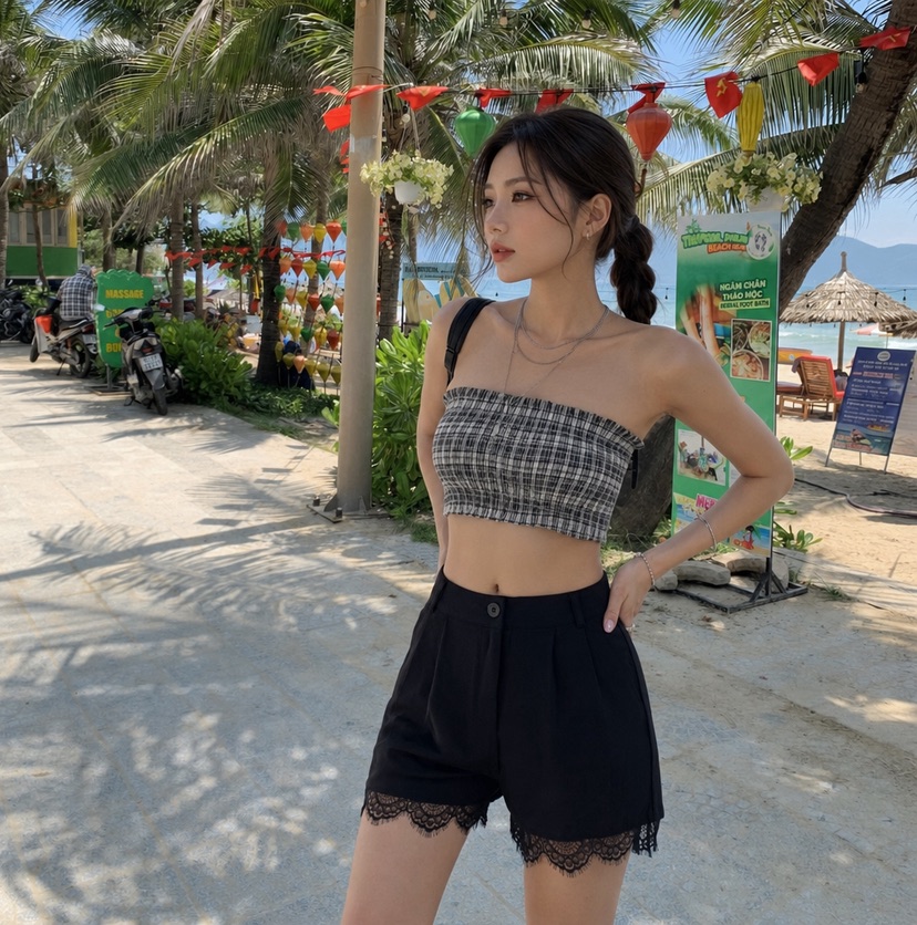 REIZ韓國直郵實拍女裝新品26夏季休閑推薦人氣熱賣吊帶背心REIZ吊帶/背心
