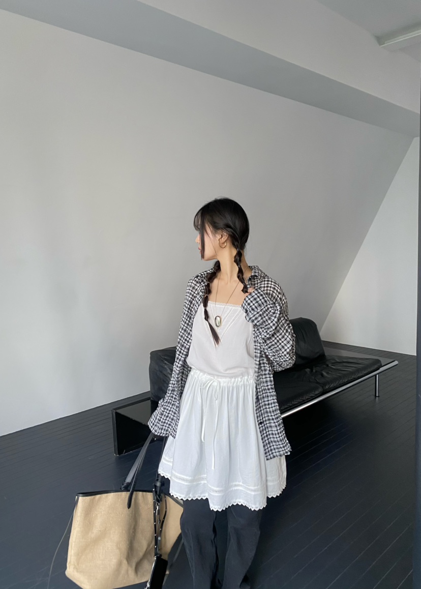 OUPPT韓國直郵實拍女裝新品26夏季人氣襯衫蕾絲衫不含內搭OUPPT襯衫/蕾絲衫