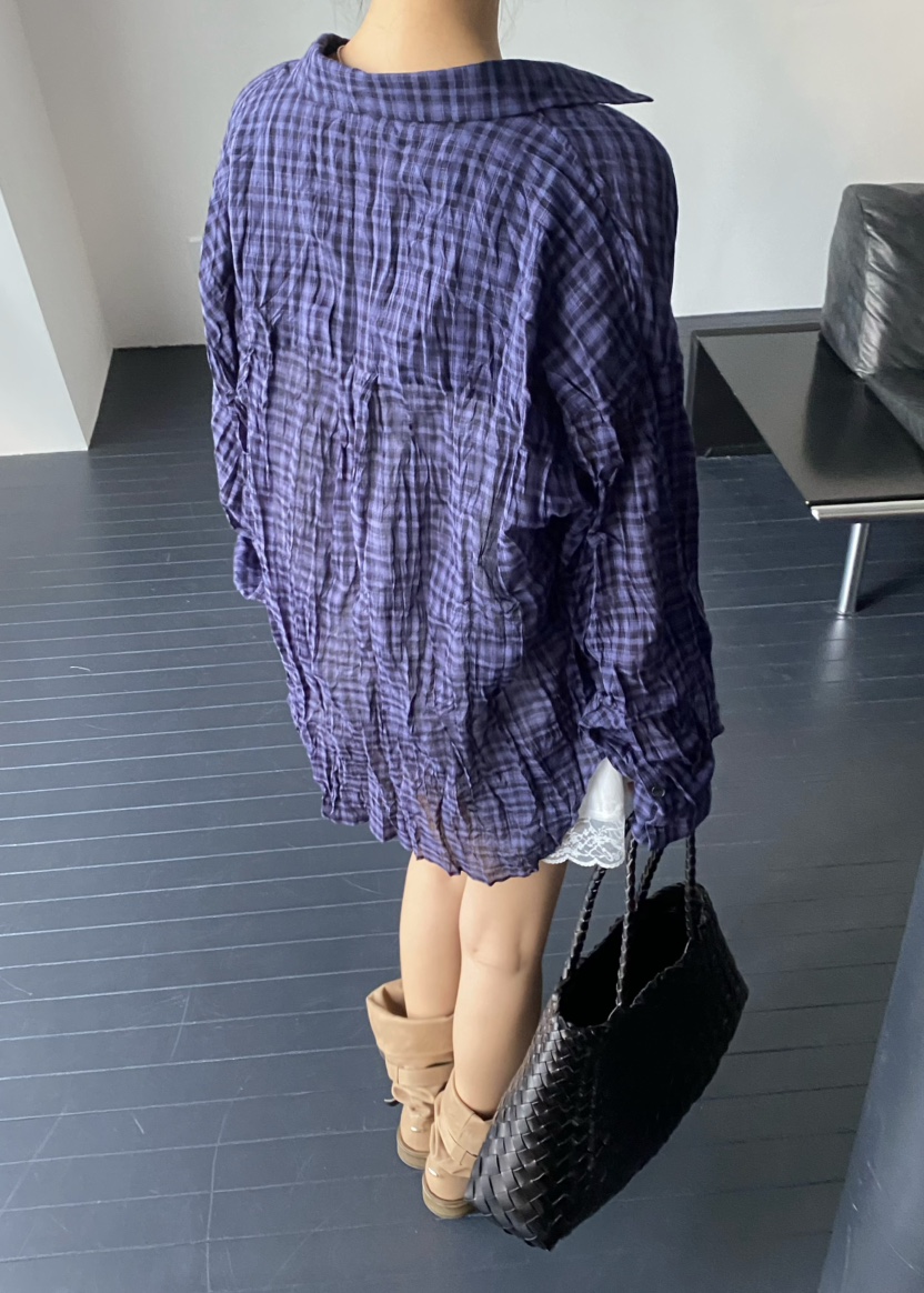 OUPPT韓國直郵實拍女裝新品26夏季人氣襯衫蕾絲衫不含內搭OUPPT襯衫/蕾絲衫