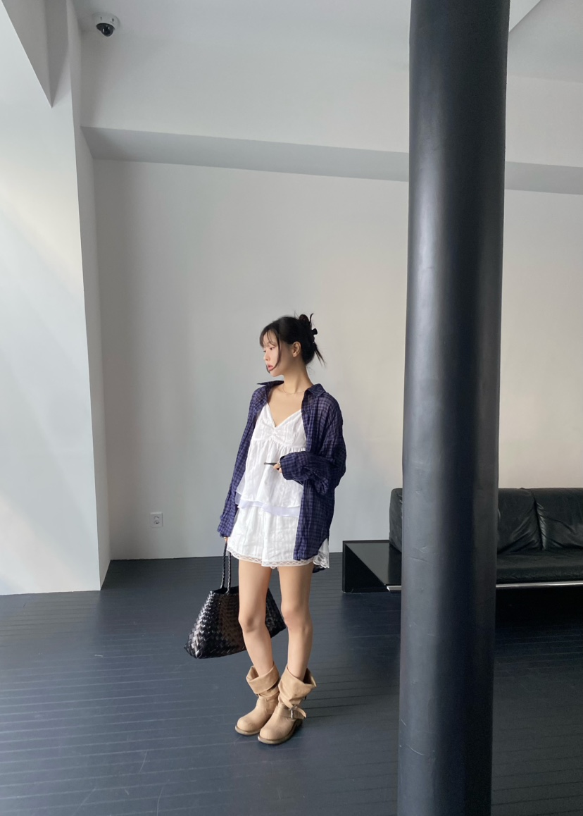 OUPPT韓國直郵實拍女裝新品26夏季人氣襯衫蕾絲衫不含內搭OUPPT襯衫/蕾絲衫