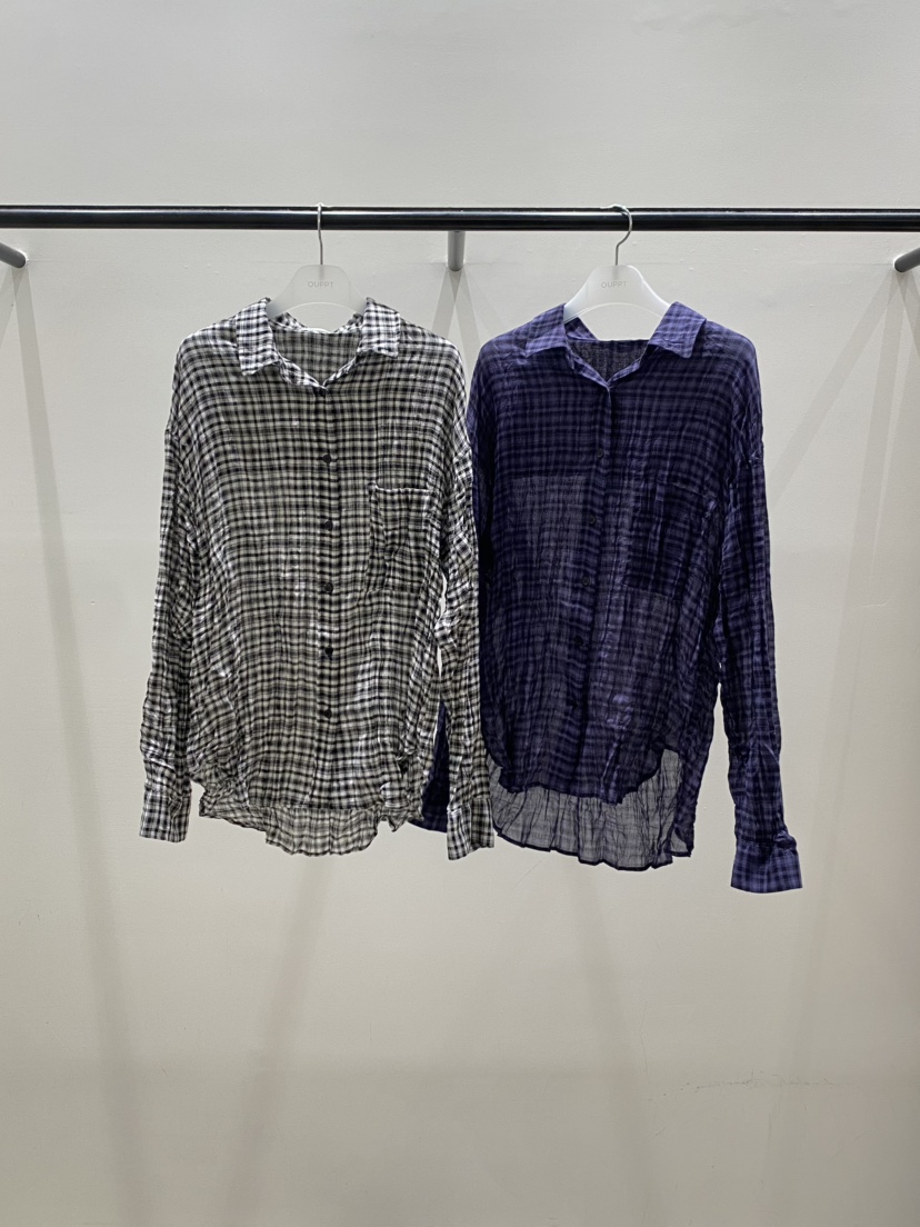 OUPPT韓國直郵實拍女裝新品26夏季人氣襯衫蕾絲衫不含內搭OUPPT襯衫/蕾絲衫
