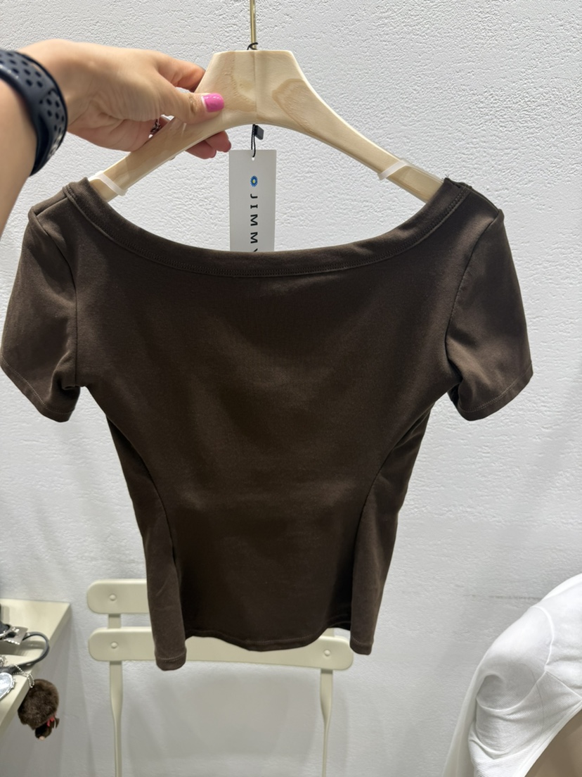 JIMMY韓國直郵女裝新品休閑人氣26夏季時尚推薦熱賣T恤JIMMY/REMAKET恤