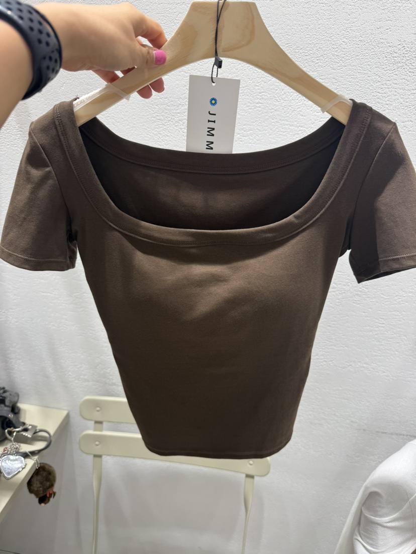 JIMMY韓國直郵女裝新品休閑人氣26夏季時尚推薦熱賣T恤JIMMY/REMAKET恤圖色2