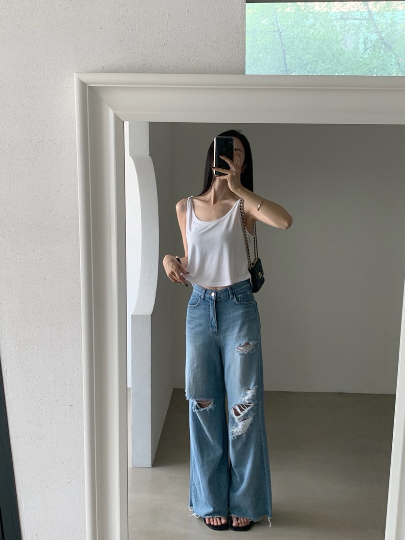 VERANDA韓國代購女裝新款26夏季人氣時尚熱賣吊帶背心無袖VERANDA吊帶/背心