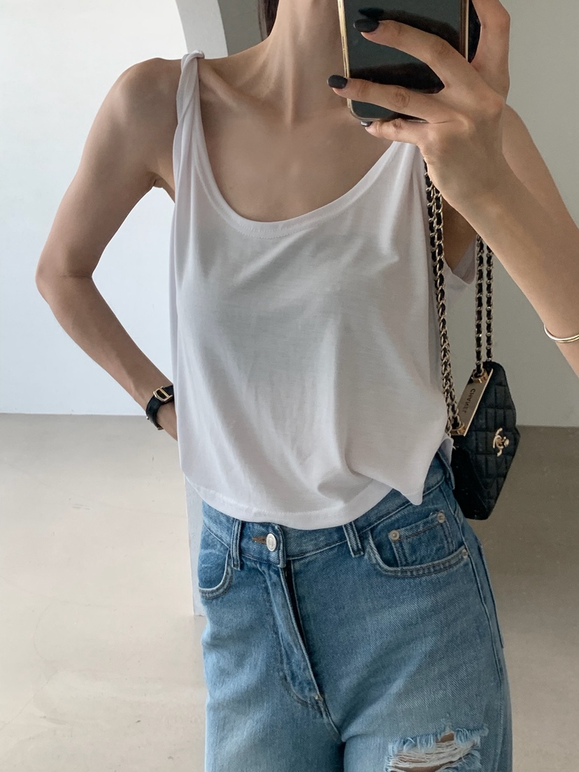 VERANDA韓國代購女裝新款26夏季人氣時尚熱賣吊帶背心無袖VERANDA吊帶/背心