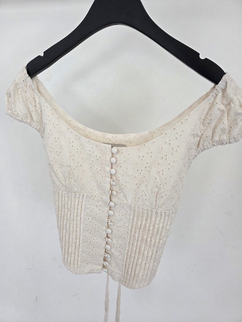 VERANDA韓國直郵女裝新品26夏季時尚熱賣人氣襯衫蕾絲衫絲帶VERANDA襯衫/蕾絲衫