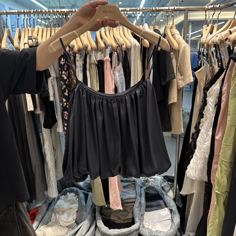 HONG.U韓國直郵女裝新款26夏季人氣熱賣時尚推薦吊帶背心HONG.U吊帶/背心圖色2