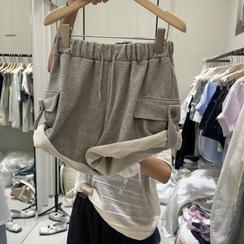 YUNBAL韓國東大門代購女裝新品26夏季休閑熱賣時尚推薦短褲YUNBAL短褲圖色2