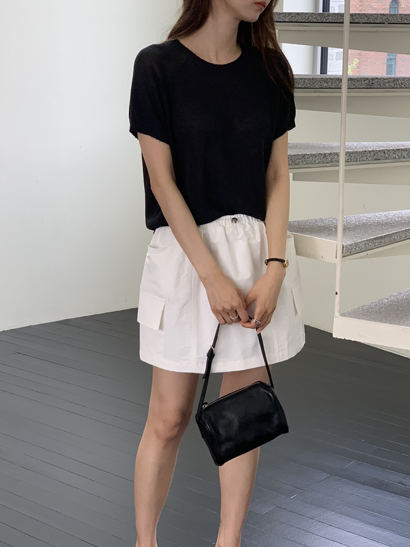 NOTICE韓國東大門代購女裝新款時尚26夏季熱賣短裙迷你裙NOTICE短裙