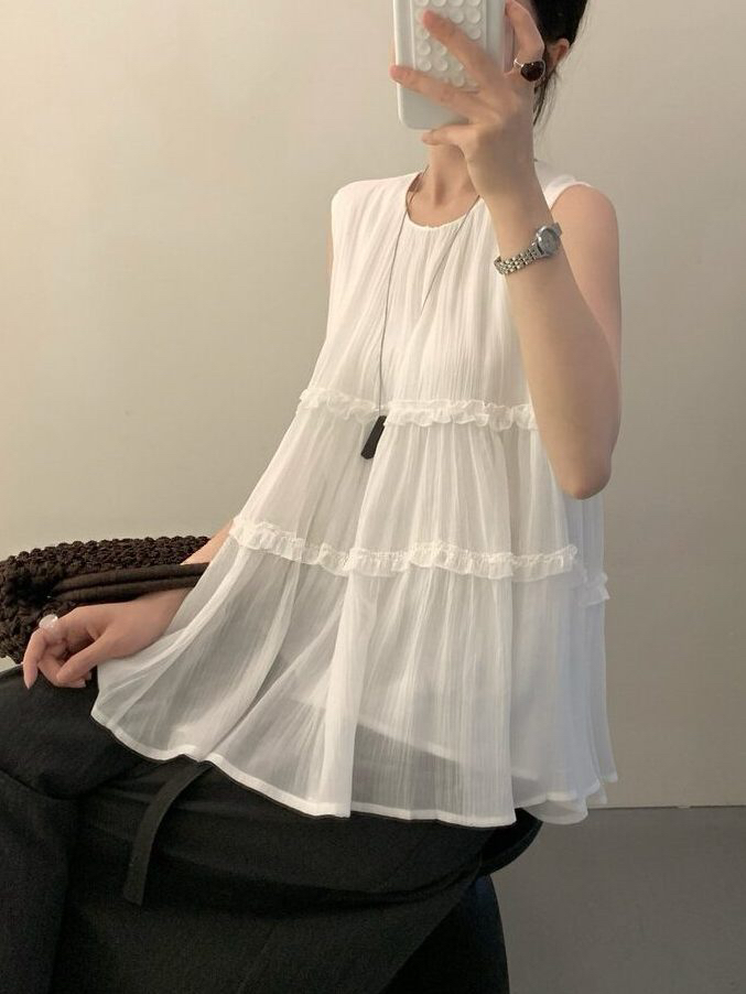 OLA韓國直郵女裝新品推薦休閑時尚熱賣26夏季人氣吊帶背心mellor/OLA吊帶/背心