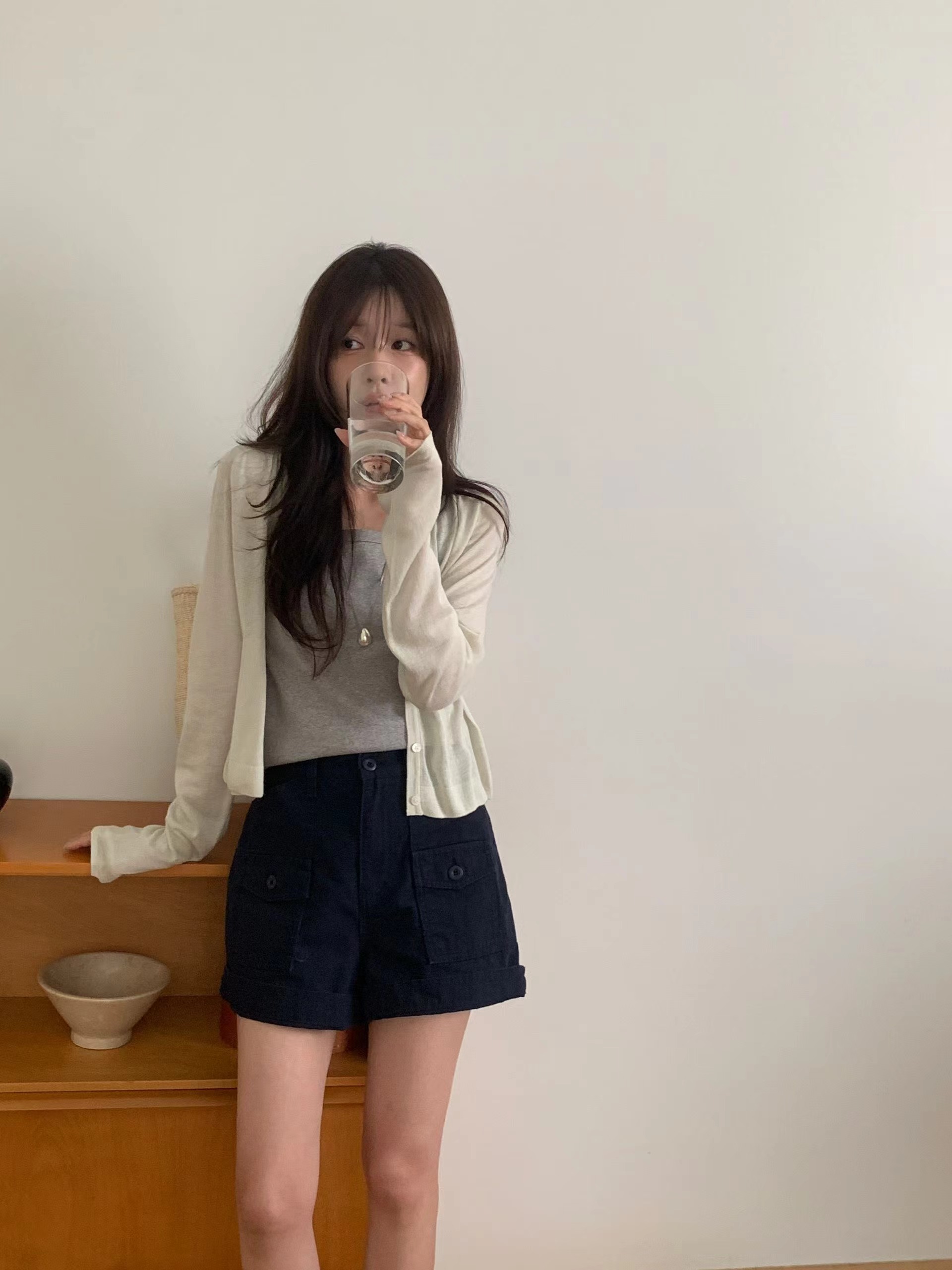 MIELLE-미엘르-OT韓國東大門直郵女裝新款熱賣短褲不含腰帶MIELLE-2件起短褲
