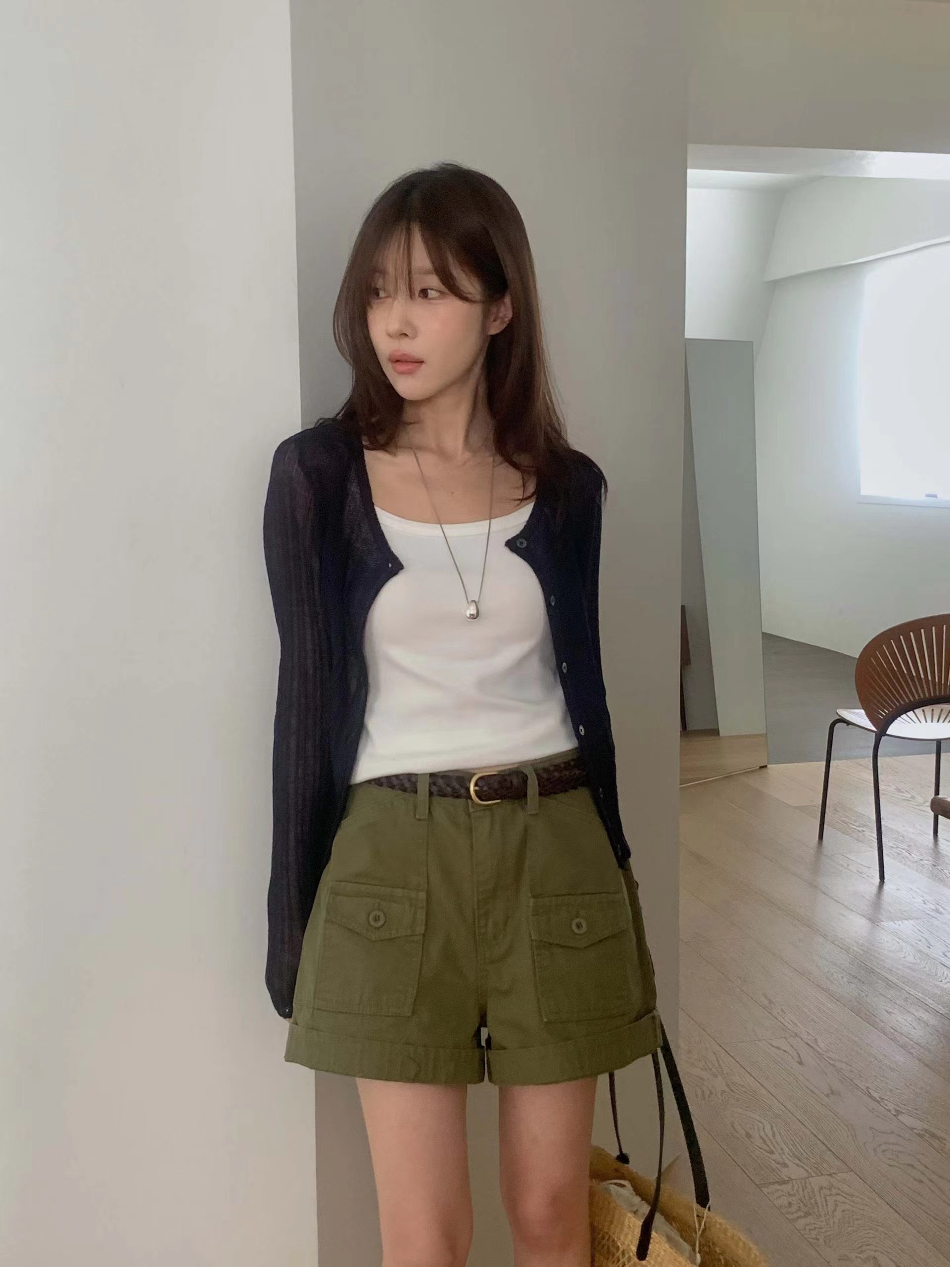 MIELLE-미엘르-OT韓國東大門直郵女裝新款熱賣短褲不含腰帶MIELLE-2件起短褲