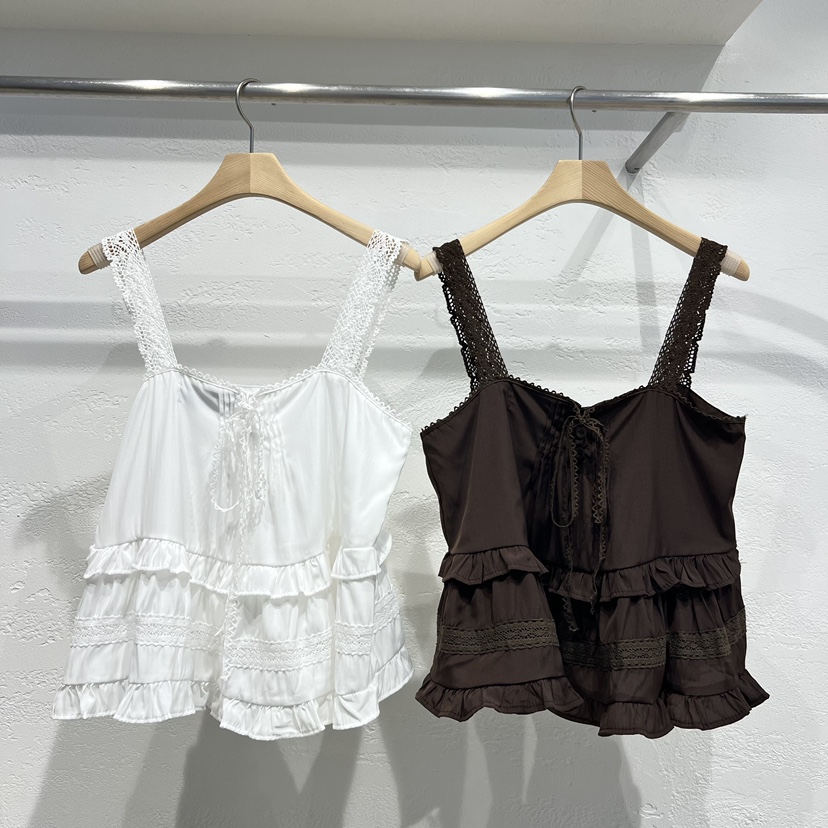 OLA東大門實拍韓國女士新品26夏季人氣熱賣休閑推薦吊帶背心mellor/OLA吊帶/背心