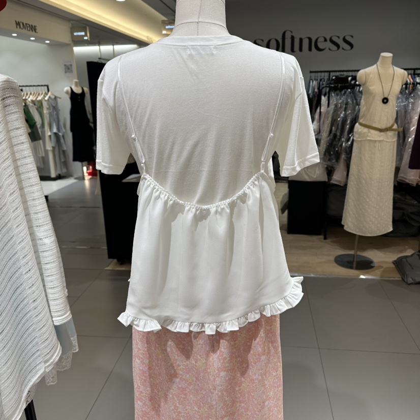 MINI UNNI韓國代購女士新品推薦熱賣時尚休閑吊帶背心不含MINI UNNI吊帶/背心