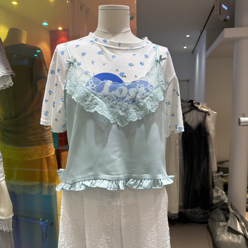 MINI UNNI韓國代購女士新品推薦熱賣時尚休閑吊帶背心不含MINI UNNI吊帶/背心圖色2