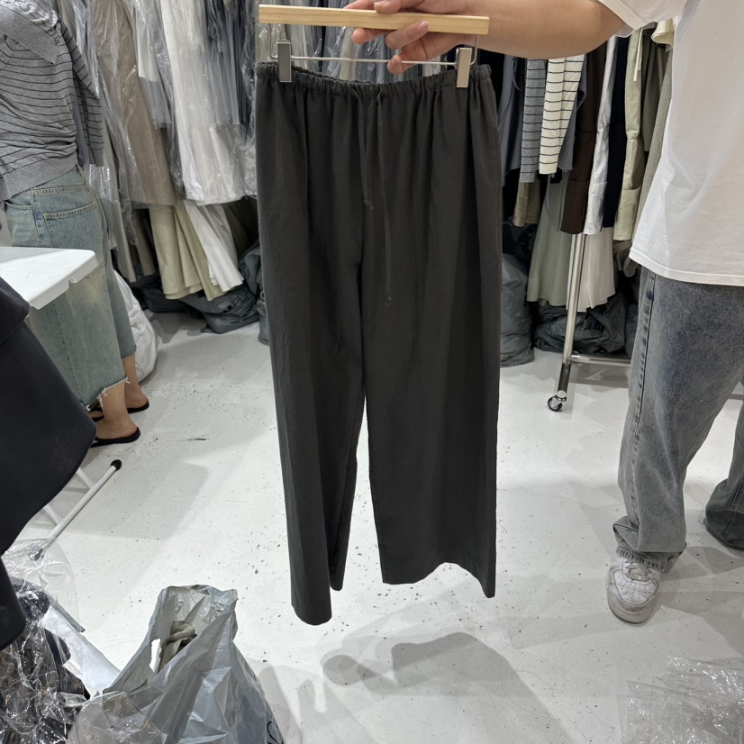J SHOP韓國直郵女士新品26夏季熱賣推薦休閑人氣時尚休閑褲J_SHOP休閑褲圖色3墨色