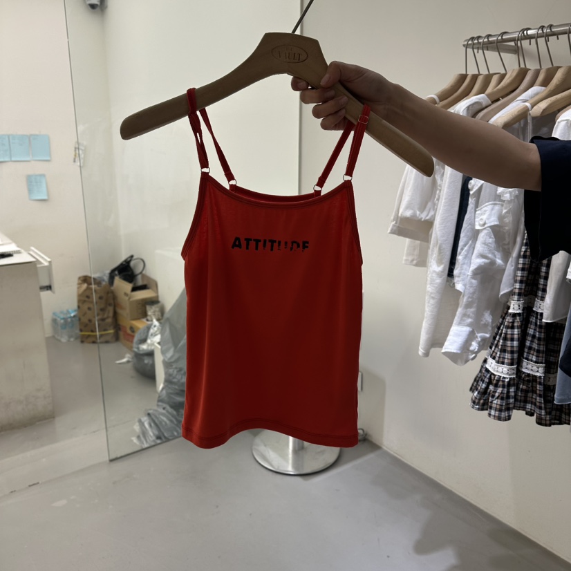 VAULT韓國代購女士新款推薦26夏季時尚休閑人氣熱賣吊帶背心VAULT吊帶/背心圖色3