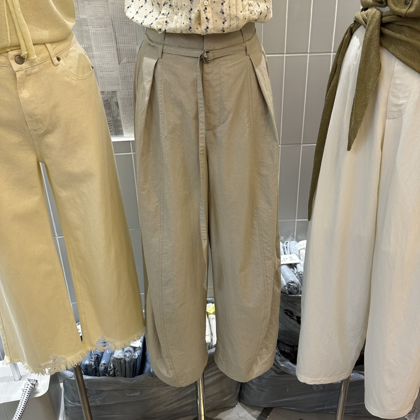 ALEGRE韓國直郵女裝新品26夏季推薦時尚熱賣人氣休閑休閑褲ALEGRE休閑褲圖色1