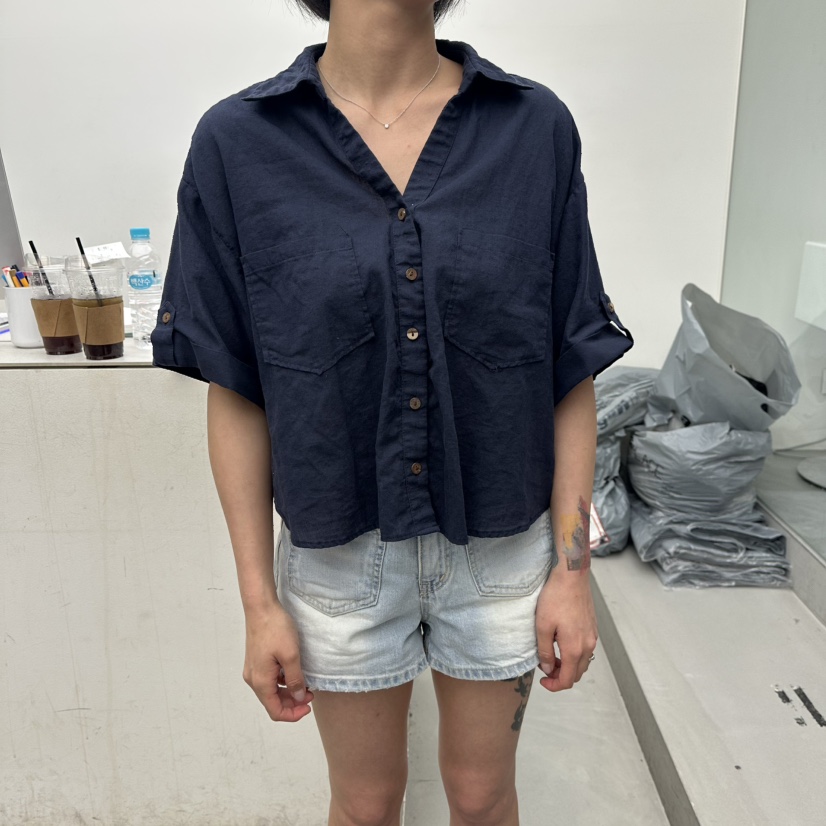 VAULT韓國代購女士新品推薦人氣26夏季熱賣休閑襯衫蕾絲衫VAULT襯衫/蕾絲衫圖色3