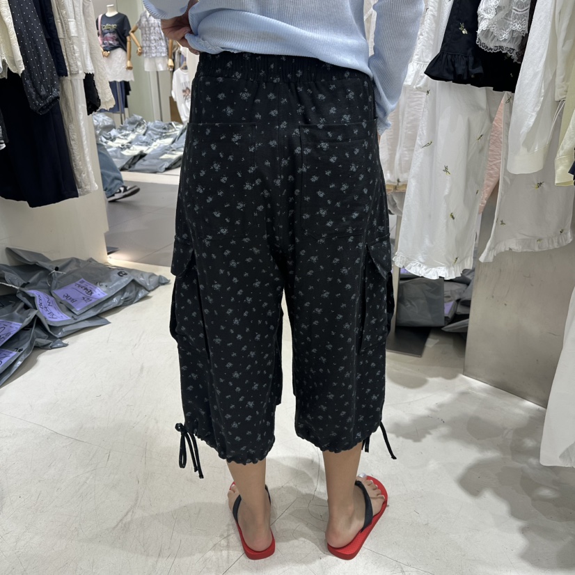 BENE韓國直郵實拍女裝新款推薦熱賣人氣時尚休閑休閑褲亞麻BENE休閑褲