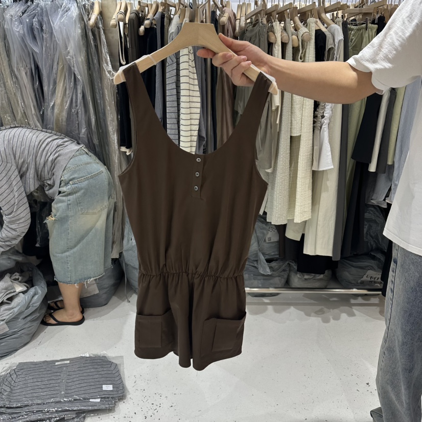 J SHOP韓國直郵女裝新品熱賣推薦時尚26夏季休閑人氣連體褲J_SHOP連體褲圖色2