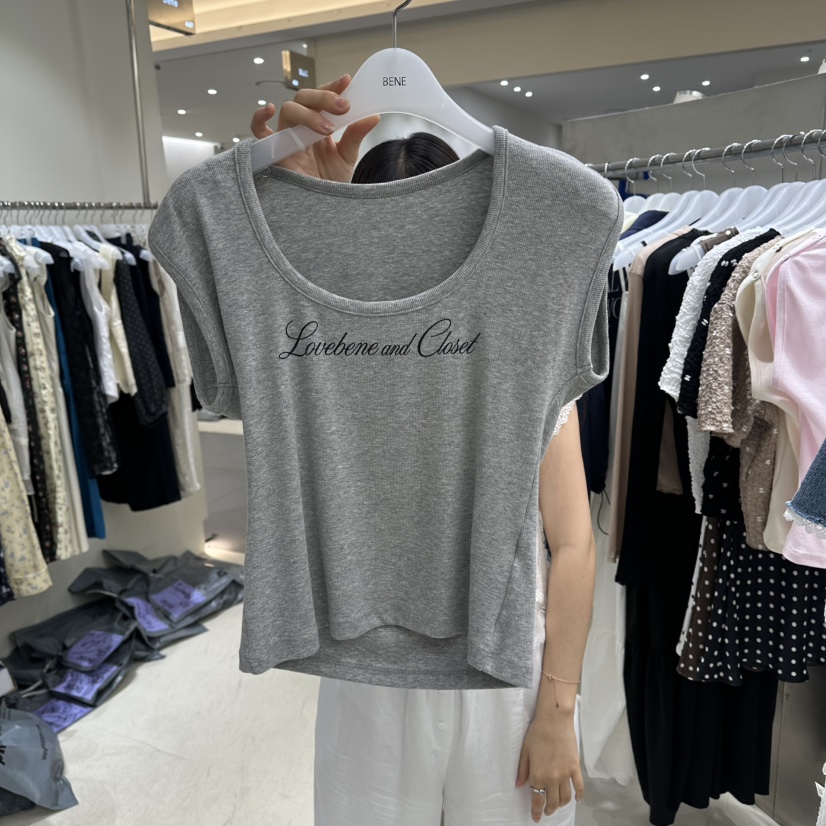 BENE韓國東大門直郵女士新品人氣時尚推薦26夏季休閑熱賣T恤BENET恤圖色3