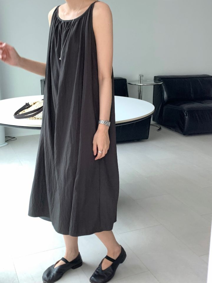 KOMOREBI韓國直郵女裝新款人氣時尚26夏季推薦連衣裙褶皺KOMOREBI連衣裙