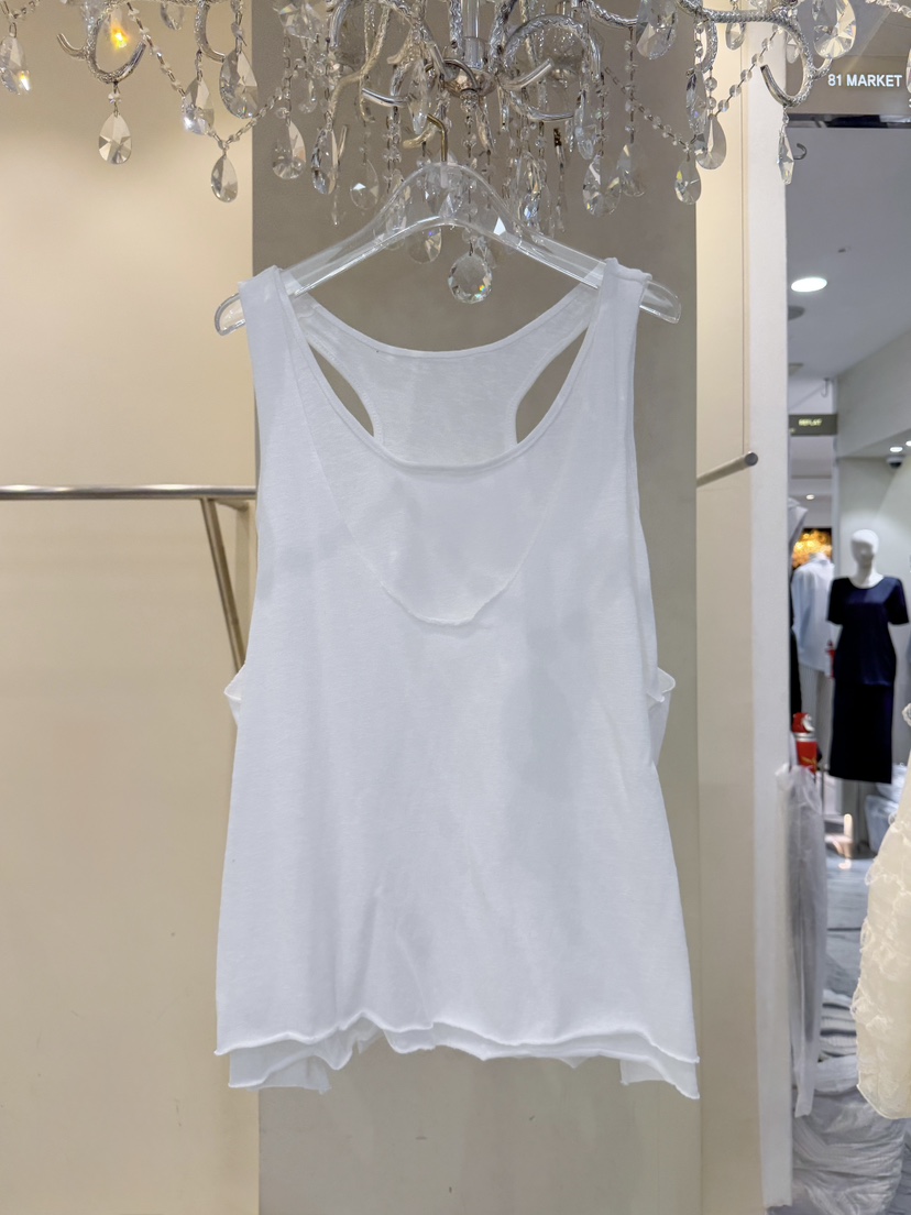 81 MARKET-L韓國代購女士新款26夏季休閑吊帶背心雙層無袖81 MARKET-L吊帶/背心圖色1