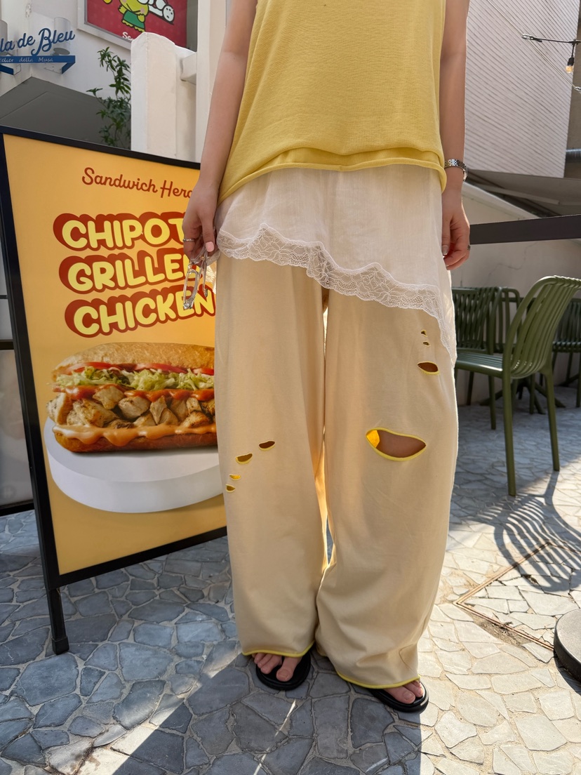 81 MARKET-L韓國代購女士新款推薦26夏季休閑人氣休閑褲81 MARKET-L休閑褲