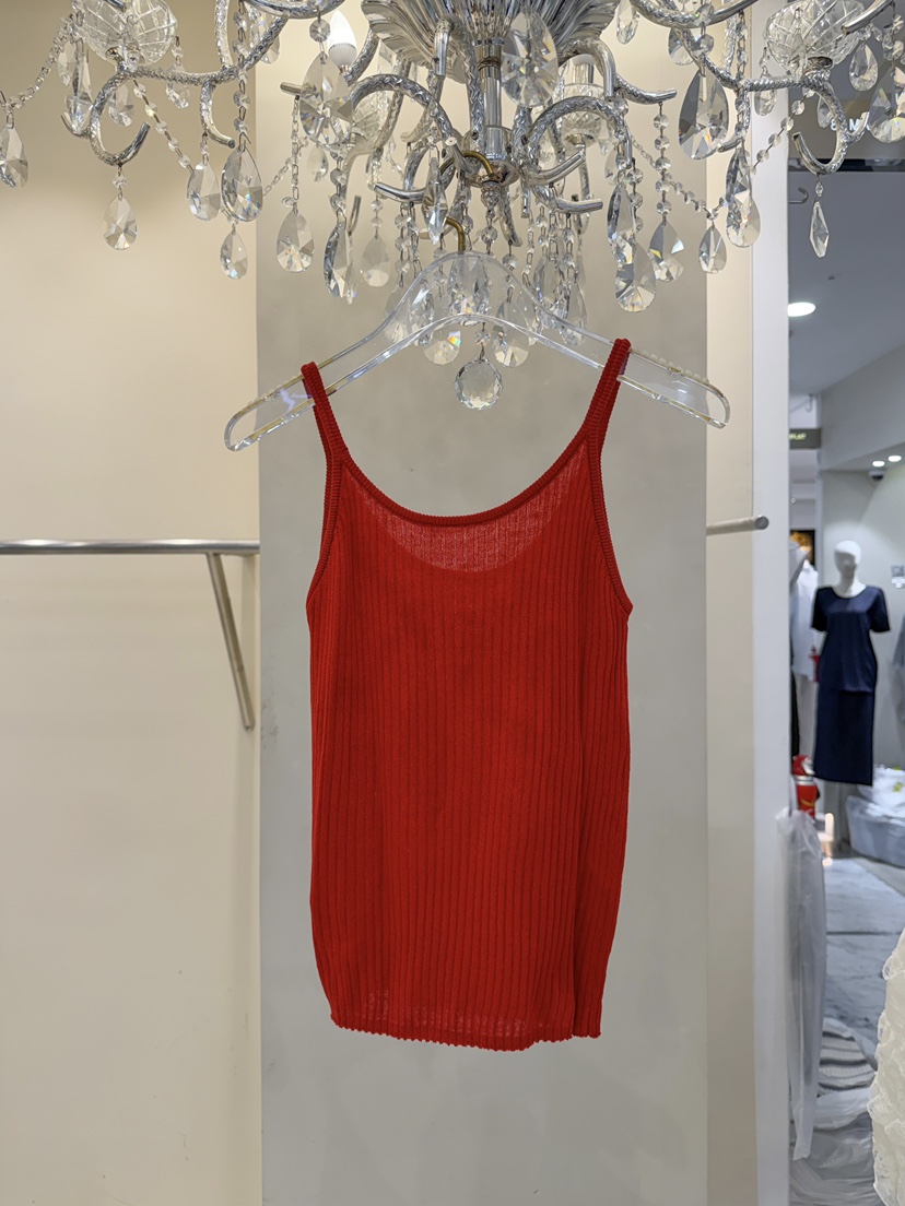 81 MARKET-L韓國直郵女裝新款26夏季休閑吊帶背心亞麻針織81 MARKET-L吊帶/背心