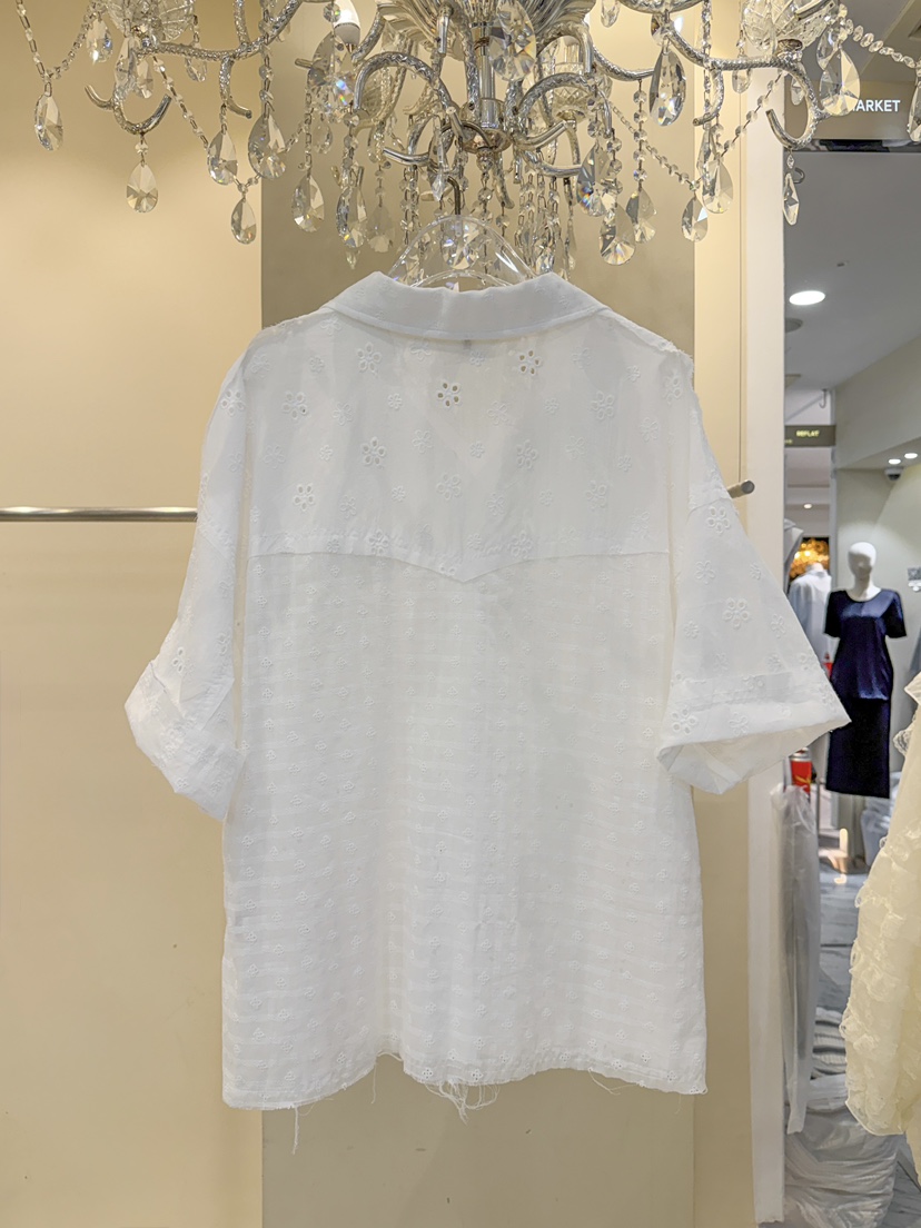 81 MARKET-L韓國直郵實拍女裝新品推薦26夏季襯衫蕾絲衫81 MARKET-L襯衫/蕾絲衫