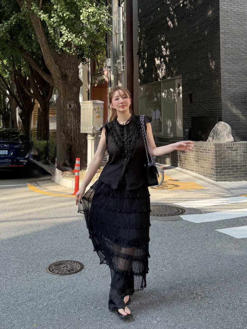 81 MARKET-L韓國東大門直郵女士新品時尚推薦襯衫蕾絲衫81 MARKET-L襯衫/蕾絲衫