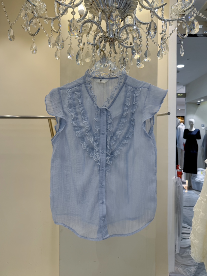 81 MARKET-L韓國東大門直郵女士新品時尚推薦襯衫蕾絲衫81 MARKET-L襯衫/蕾絲衫圖色2