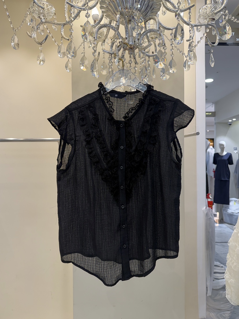 81 MARKET-L韓國東大門直郵女士新品時尚推薦襯衫蕾絲衫81 MARKET-L襯衫/蕾絲衫圖色3