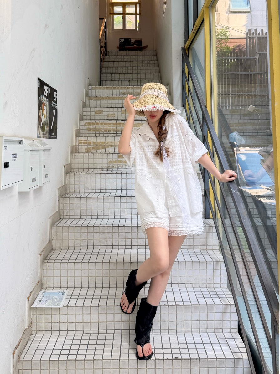 81 MARKET-L韓國直郵女士新品推薦26夏季熱賣人氣時尚短褲81 MARKET-L短褲