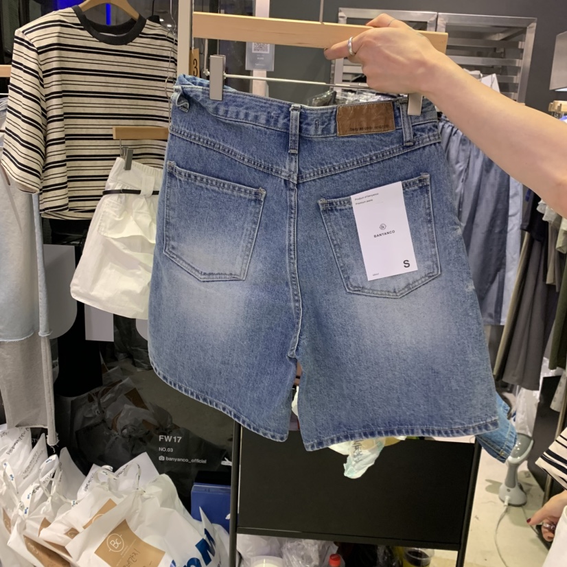 BANY ANCO韓國代購女裝新品推薦26夏季熱賣休閑時尚短褲BANY ANCO短褲