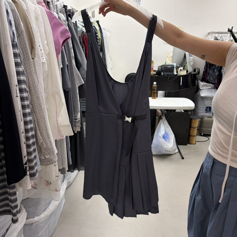 SOLD OUT韓國代購女士新品熱賣時尚推薦人氣休閑26夏季連衣裙SOLD OUT連衣裙圖色2