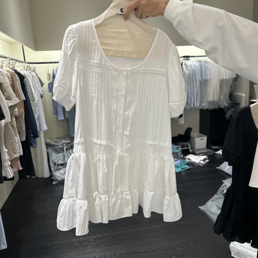 TOMGIRL韓國直郵女裝新款26夏季推薦熱賣時尚人氣休閑連衣裙TOMGIRL連衣裙圖色1