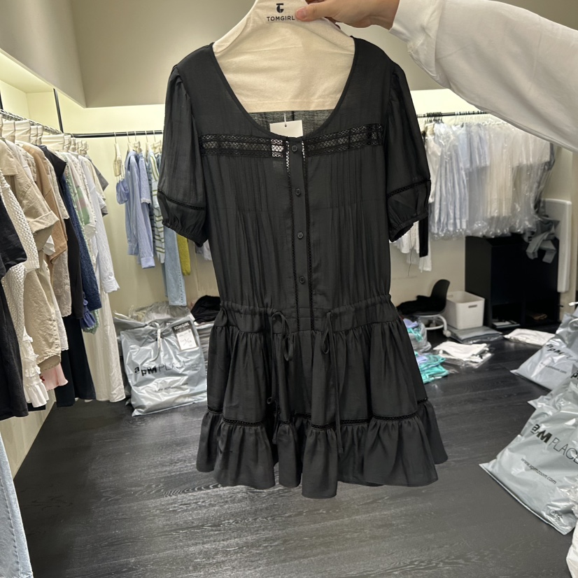 TOMGIRL韓國直郵女裝新款26夏季推薦熱賣時尚人氣休閑連衣裙TOMGIRL連衣裙圖色2