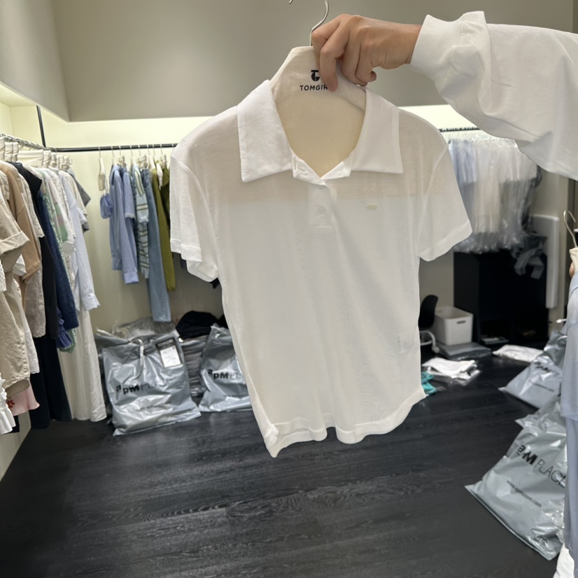 TOMGIRL東大門實拍韓國女裝新品26夏季休閑時尚熱賣推薦T恤TOMGIRLT恤圖色1