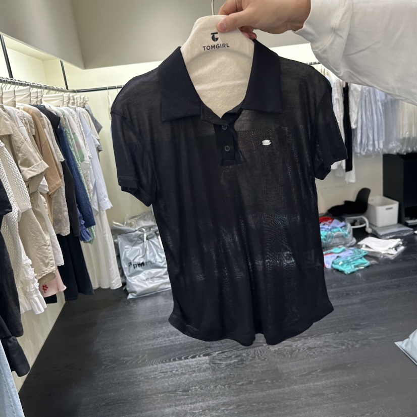 TOMGIRL東大門實拍韓國女裝新品26夏季休閑時尚熱賣推薦T恤TOMGIRLT恤圖色3