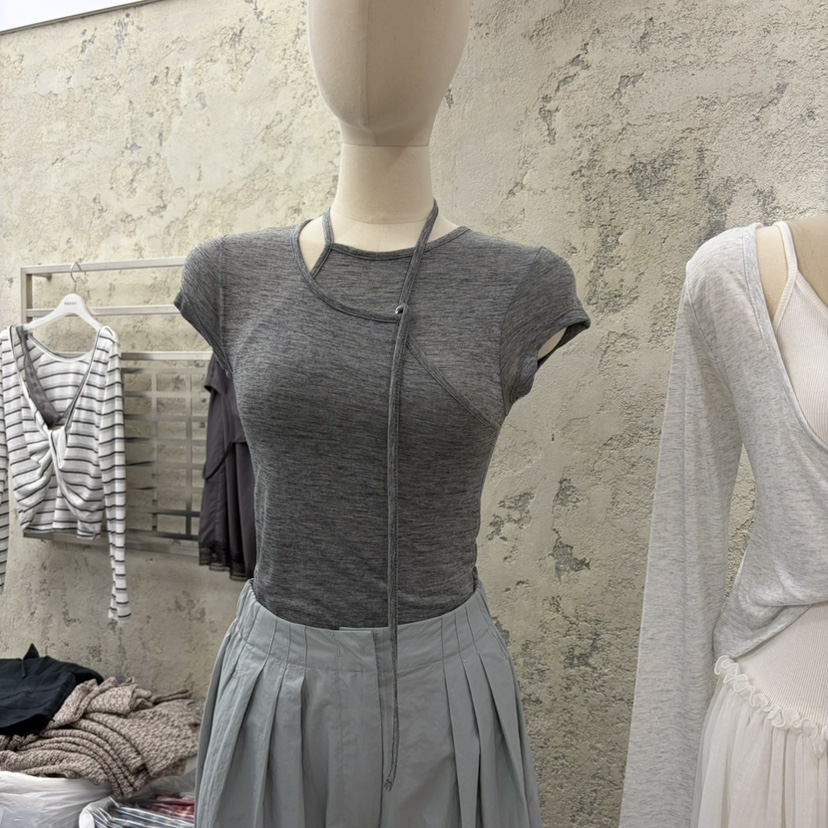 SOLD OUT韓國代購女士新款26夏季人氣休閑推薦時尚熱賣T恤SOLD OUTT恤圖色1