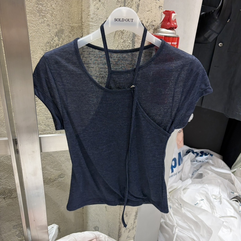 SOLD OUT韓國代購女士新款26夏季人氣休閑推薦時尚熱賣T恤SOLD OUTT恤圖色2