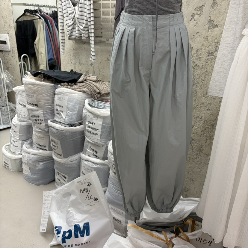 SOLD OUT韓國直郵女裝新款熱賣人氣推薦26夏季休閑休閑褲SOLD OUT休閑褲圖色1