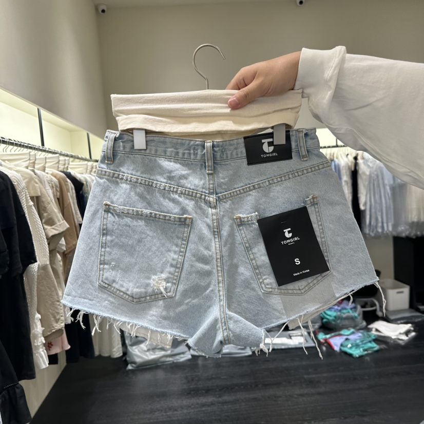 TOMGIRL韓國直郵實拍女士新品人氣時尚熱賣休閑推薦26夏季短褲TOMGIRL短褲