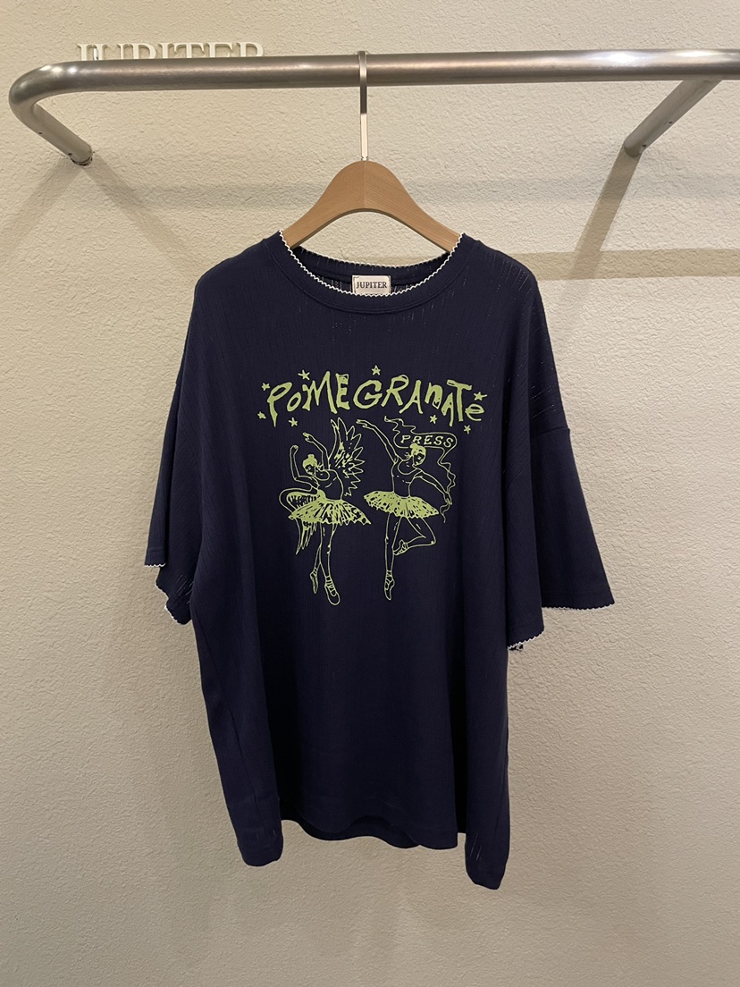 JUPITER韓國直郵女裝新品時尚熱賣推薦26夏季人氣T恤刺繡JUPITERT恤圖色3