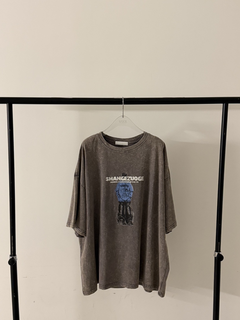 LATTE-P韓國直郵女士新品時尚推薦人氣26夏季熱賣休閑T恤LATTE-PT恤圖色1