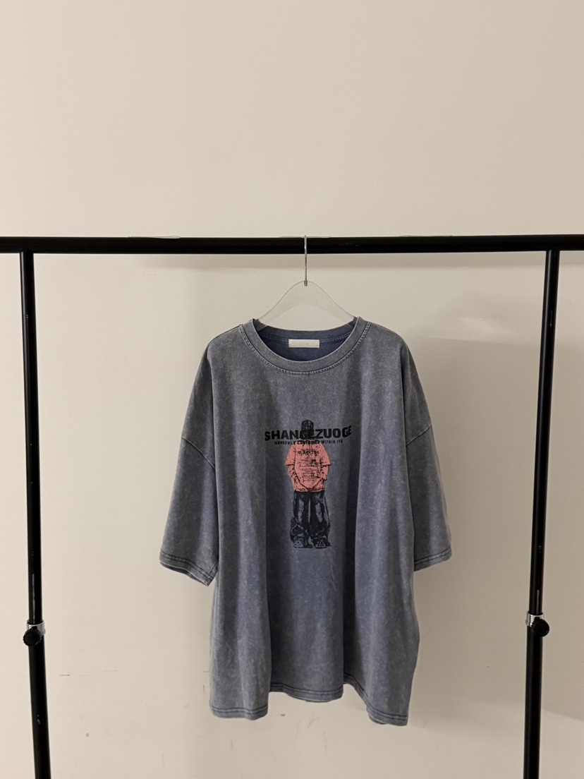 LATTE-P韓國直郵女士新品時尚推薦人氣26夏季熱賣休閑T恤LATTE-PT恤圖色2