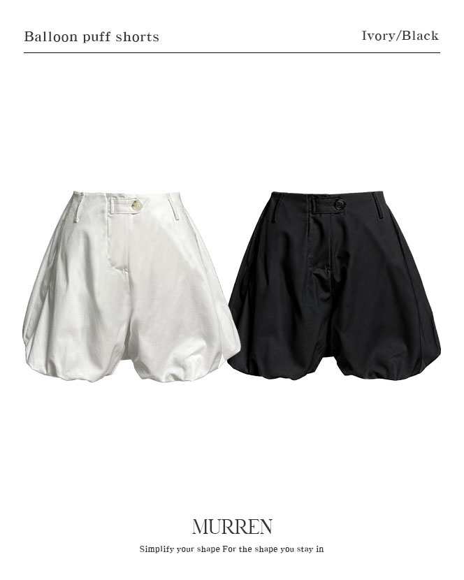 MURREN韓國直郵女士新款熱賣推薦26夏季休閑時尚人氣短褲MURREN短褲